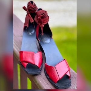 RTMU small heel sandals